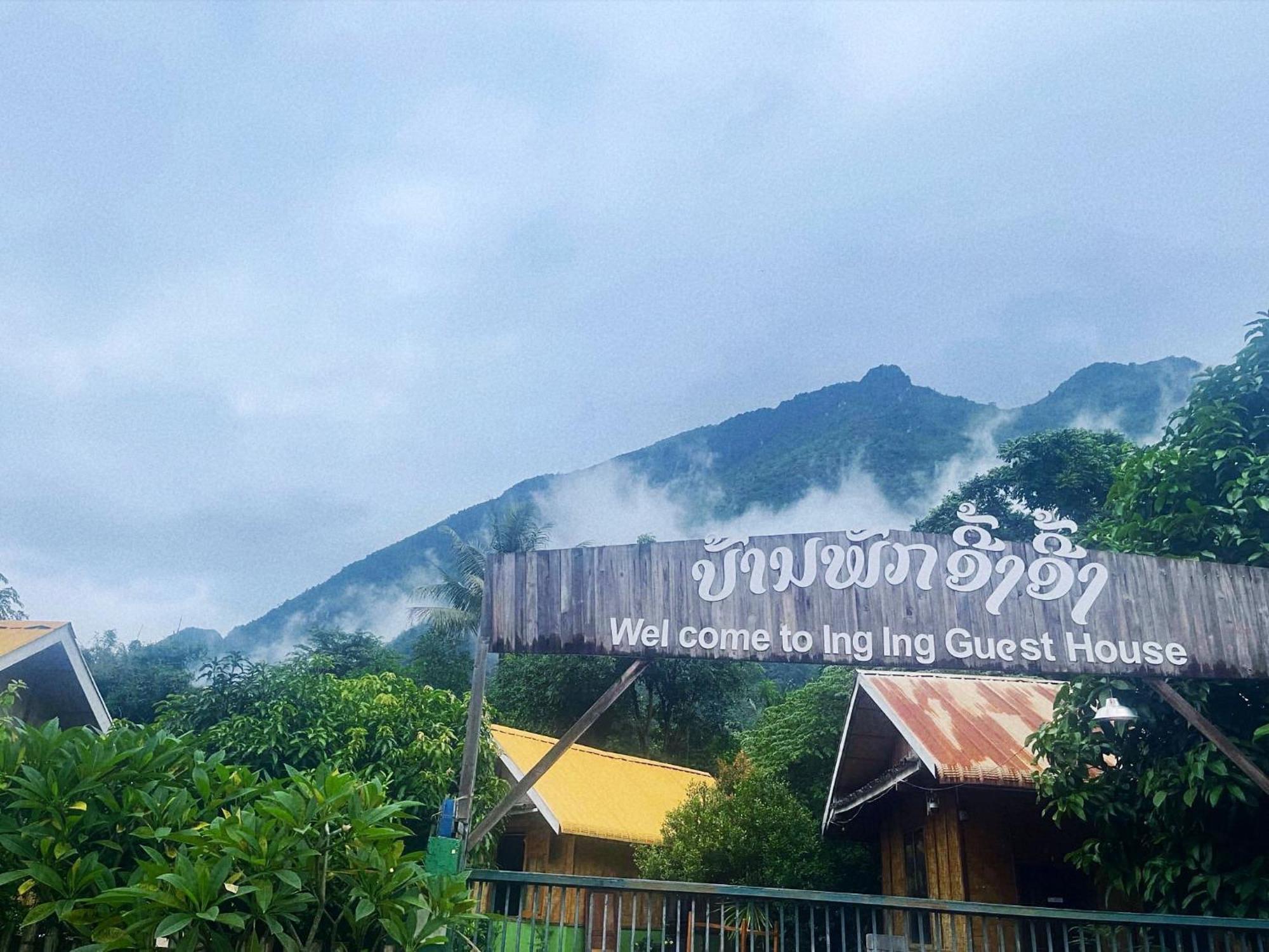 Nong Khiaw Ing Ing Mountain View Bed & Breakfast Ngoại thất bức ảnh