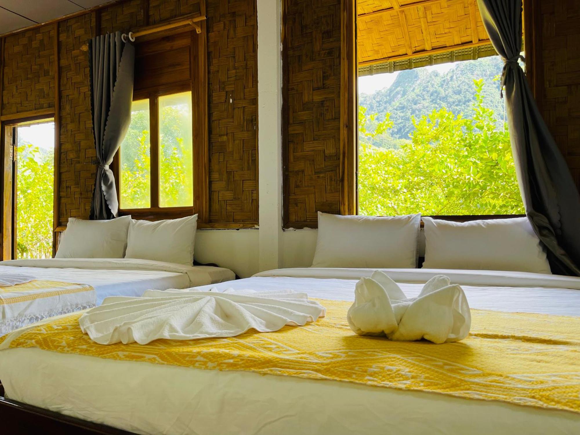 Nong Khiaw Ing Ing Mountain View Bed & Breakfast Ngoại thất bức ảnh